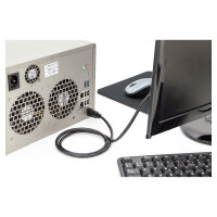 DIGITUS HDMI Anschlusskabel TypA 4K 60Hz Ethernet 5.0m