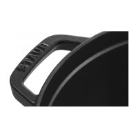 Staub La Cocotte 20cm rund. schwarz. Gusseisen