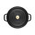 Staub La Cocotte 20cm rund. schwarz. Gusseisen