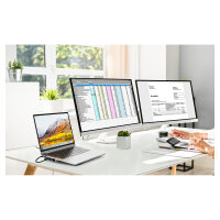 MANHATTAN 10-in-1 4K USB-C PD Dockingstation 2xHDMI