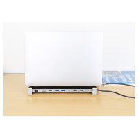 MANHATTAN 10-in-1 4K USB-C PD Dockingstation 2xHDMI