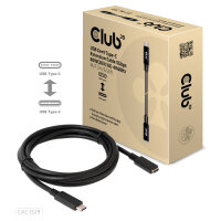 Club3D Kabel USB 3.2 Typ C 2m Verlängerung 5Gbps St/Bu