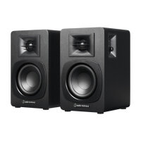 Audio Technica Aktive Regallautsprecher AT-SP3X (schwarz. Bluetooth 5.3)
