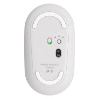 Logitech Pebble 2 Combo Set, Weiß, Kabellos, Deutsch, 920-012204