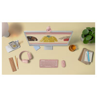 Logitech Pebble 2 Combo, Rosa, Deutsch, 920-012205