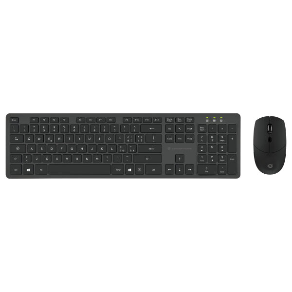 CONCEPTRONIC Wireless Keyboard+Mouse,Layout italienisch sw