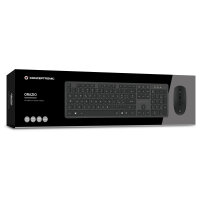 CONCEPTRONIC Wireless Keyboard+Mouse,Layout italienisch sw