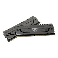 Patriot DIMM 3200 (2x 8 GB) Dual-Kit (grau, PVS416G320C6K, Viper Steel, INTEL XMP)