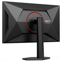 AOC Gaming Q27G4SRU - 27 Zoll QHD, 300 Hz, 1 ms, HDR400 2560x1440, 2x HDMI 2.1, DisplaPort 1.4, USB Hub schwarz-rot