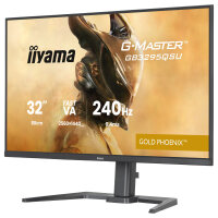 80,0 cm/31,5" (2560×1440) iiyama G-MASTER GB3295QSU-B1 16:9 Fast VA 0,4ms (MPRT) 240Hz HDMI 2.1 ×2 DisplayPort 1.4 USB Hub VESA Speaker Black