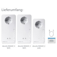 Magic 2 WiFi next Multiroom Kit(3 Adaper)