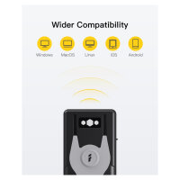 inateck Barcodescanner 43 gray [BCST-43_gray]