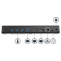 D StarTech USB3 4K LAPTOP DOCKING STATION