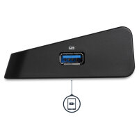 D StarTech USB3 4K LAPTOP DOCKING STATION