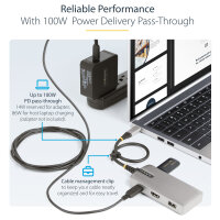 D StarTech USB-C MULTIPORT ADAPTER HDMI