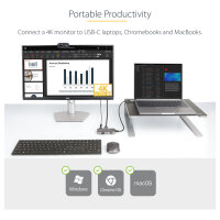 D StarTech USB-C MULTIPORT ADAPTER HDMI