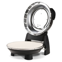 G3Ferrari Pizzaofen Napoletana (schwarz, 1.200 Watt, fr Pizza 31cm, 2 Steine)