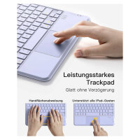 inateck Keyboard iPad 11" iPad Air 4/5Gen.Com. QWERTZ purple