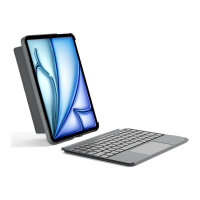 inateck Keyboard iPad Pro 11" Compatible QWERTZ gray
