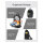 inateck Umhängetasche FB01003 black 24,5cm * 14cm * 5,5cm