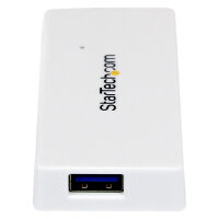 StarTech WHITE 4 PORT MINI USB 3.0 HUB