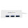 StarTech WHITE 4 PORT MINI USB 3.0 HUB