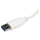 StarTech WHITE 4 PORT MINI USB 3.0 HUB