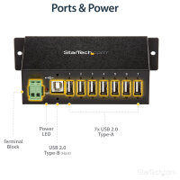 StarTech 7 PORT RUGGED USB HUB