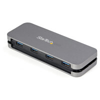 StarTech Startech USB-C Hub 4Port USB-A 28,5cm Kabel silber