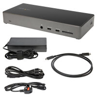 D StarTech TRIPLE 4K USB C DOCK -100W PD
