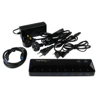 StarTech 10-PT USB 3.0 HUB W/ CHARGING