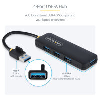 StarTech 4-PORT USB-A HUB 5GBPS PORTABLE