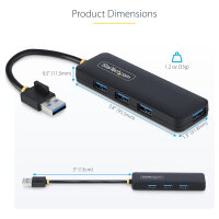 StarTech 4-PORT USB-A HUB 5GBPS PORTABLE