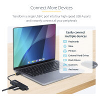 StarTech 4-PORT USB-C HUB 5GBPS PORTABLE