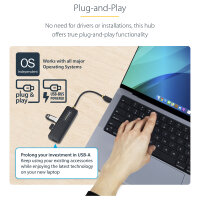 StarTech 4-PORT USB-C HUB 5GBPS PORTABLE