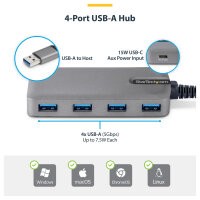 StarTech 4-PORT USB-A HUB 5GBPS