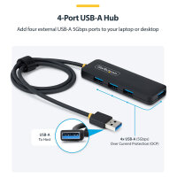StarTech 4-PORT USB-A HUB 5GBPS