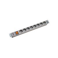 BACHMANN 48,26cm 19Zoll Steckdosenleiste 8fach mit...