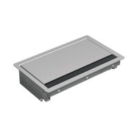 BACHMANN CONI Einbaurahmen small silberfarben