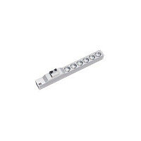 BACHMANN 48,26cm 19Zoll 1HE 6xCEE7/3 1xFI Strom 2,0m CEE7/7