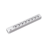 BACHMANN 48,26cm 19Zoll PVC 8xSchutzkontakt 2,0m...
