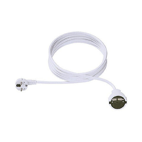 BACHMANN Extension cable Schutzkontakt 230V 10m weiss