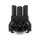 BACHMANN Verteilerblock WIELAND GST18 1xIn/2xOut mit Befestigungsmglichkeit schwarz