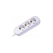 BACHMANN SMART Steckdosenleiste 3x Schutzkontakt geschraubt weiss 3m