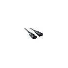 BACHMANN Kaltgerte Kabel C13-C14 schwarz 0,5m