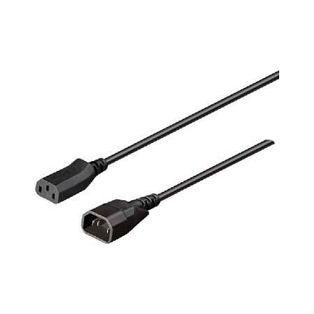 BACHMANN Kaltgerte Kabel C13-C14 schwarz 1m