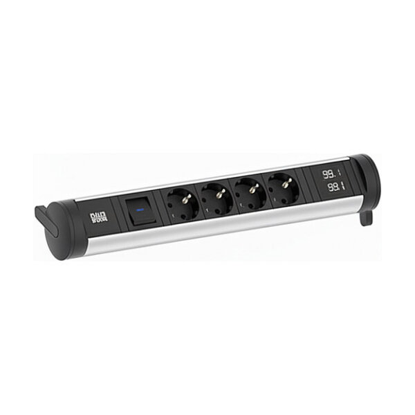 BACHMANN CYCLE Base 4xCEE7/3 1xSchalter 1xUSB A/C 22W 0,2m GST18