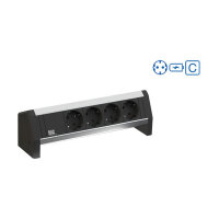 BACHMANN DESK 2xCEE7/3 1xUSB Charger