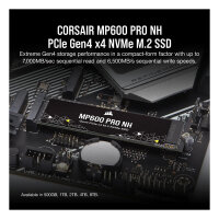M.2 4TB CORSAIR PCI-E NVMe Gen4 MP600 PRO NH retail