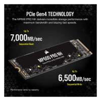 M.2 4TB CORSAIR PCI-E NVMe Gen4 MP600 PRO NH retail